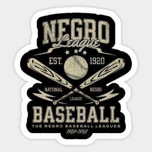 Negro League Baseball Sticker
